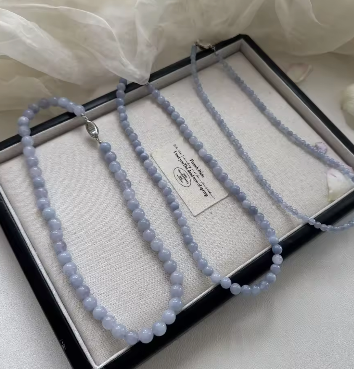 Natural Sea Turquoise Necklace - Luxury High End