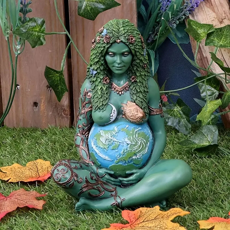 Mother Earth Goddess Statue for Home and Garden Decor
