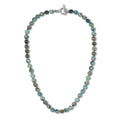 Turquoise Necklace Crystal Beaded Necklace