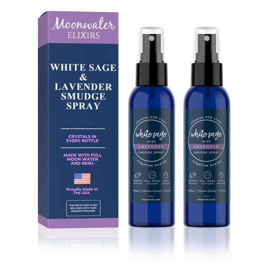 White Sage & Lavender Smudging Spray