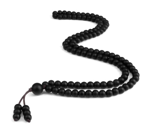 Malachite 108 Beaded Necklace