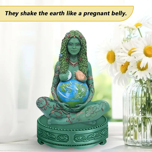 Mother Earth Goddess Statue for Home and Garden Decor