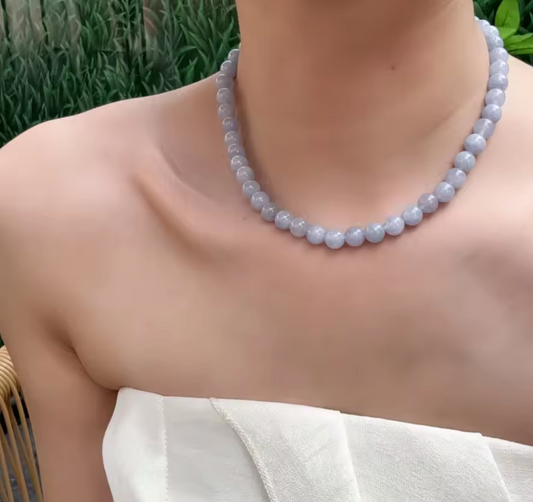 Natural Sea Turquoise Necklace - Luxury High End