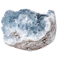 Natural Raw Blue Celestite Crystal Cluster