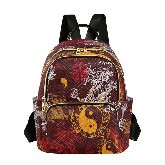 Dragon Yin Yang Backpack