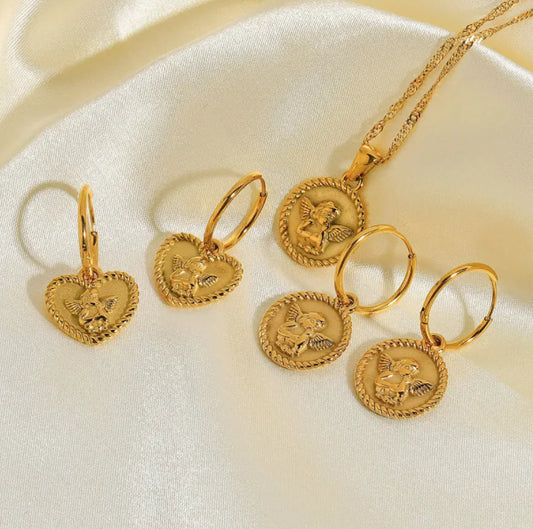 Cupid Angel Pendant Necklace