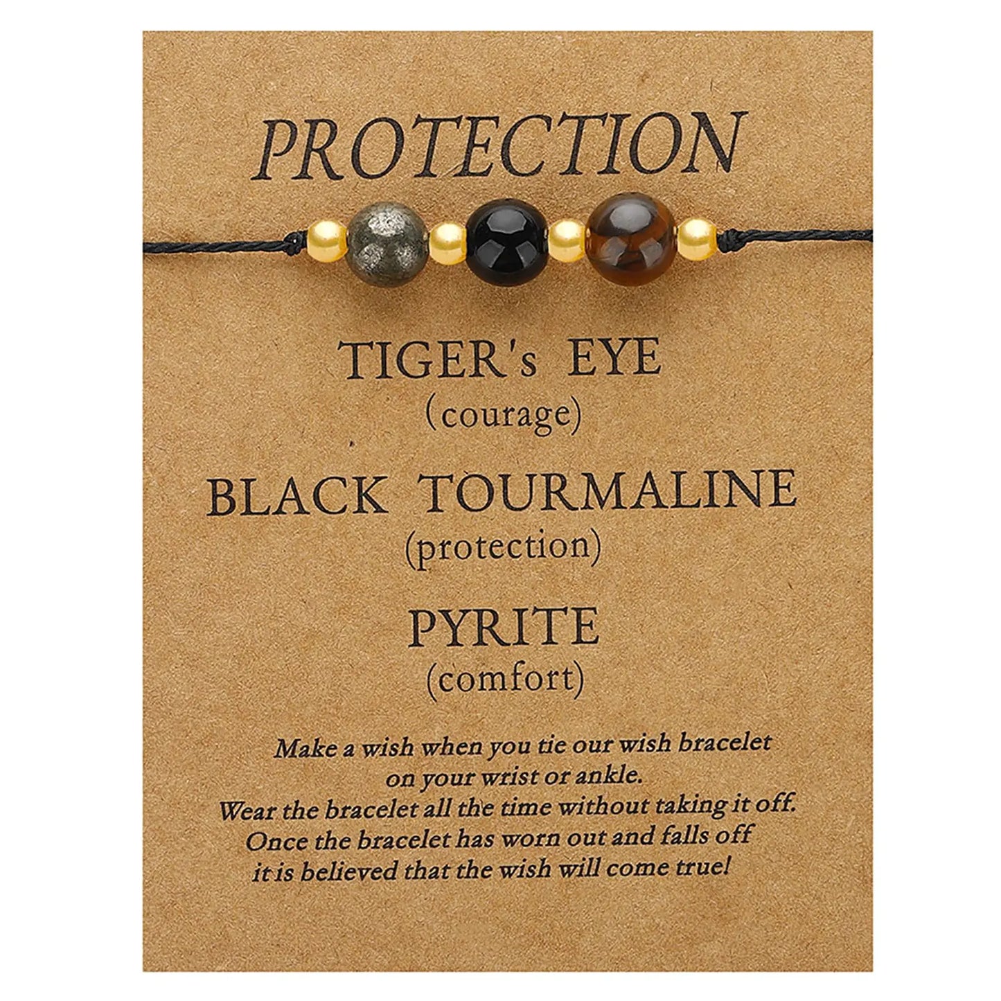 Protection Healing Crystal Bracelet