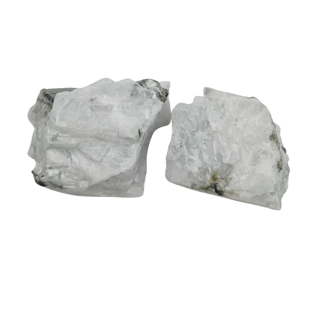 Rainbow Moonstone 2 Pieces Moonstone Crystals