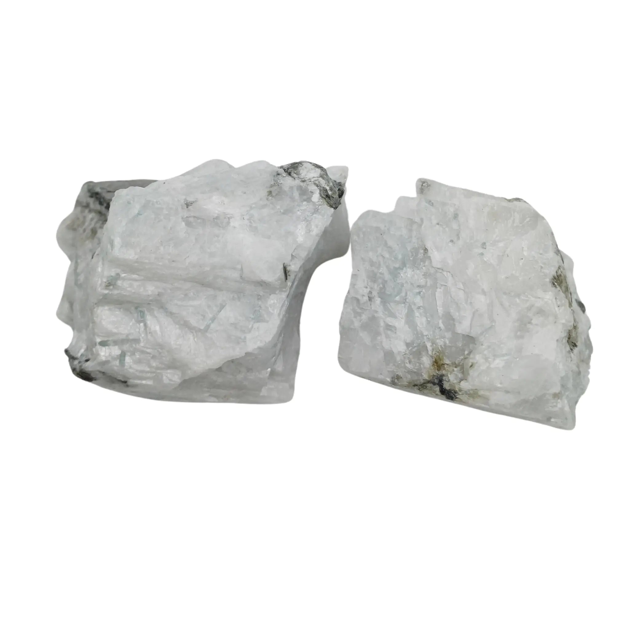 Rainbow Moonstone 2 Pieces Moonstone Crystals