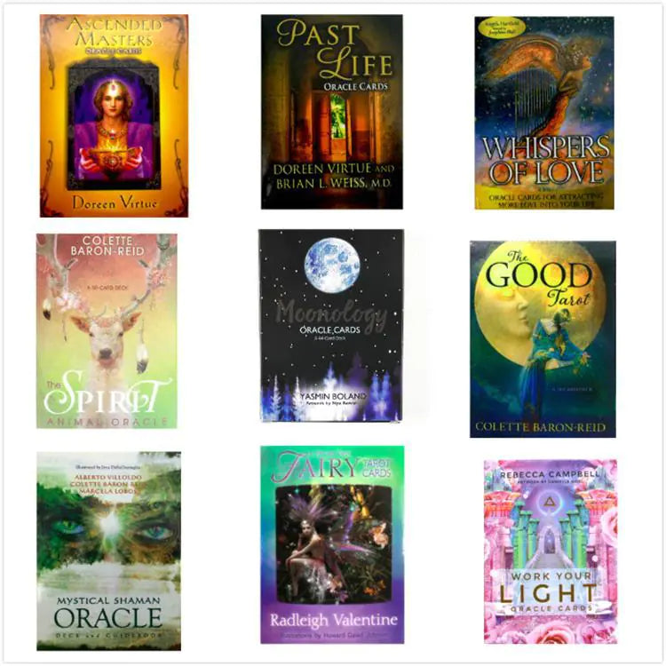 English Oracle Tarot Cards for Tabletop Games