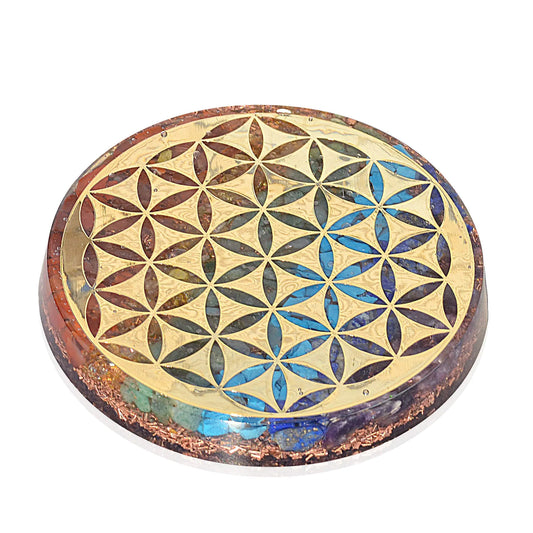 Crystal Water Charging Plate – Chakra Balancing Coaster