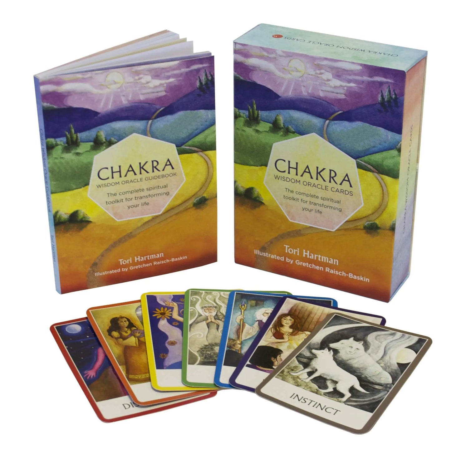 Chakra Wisdom Oracle Cards - Tarot Deck in English