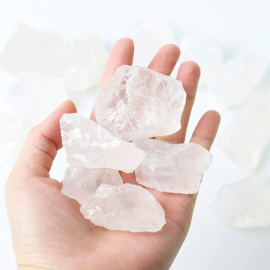 Bulk Raw White Quartz Crystal Stones