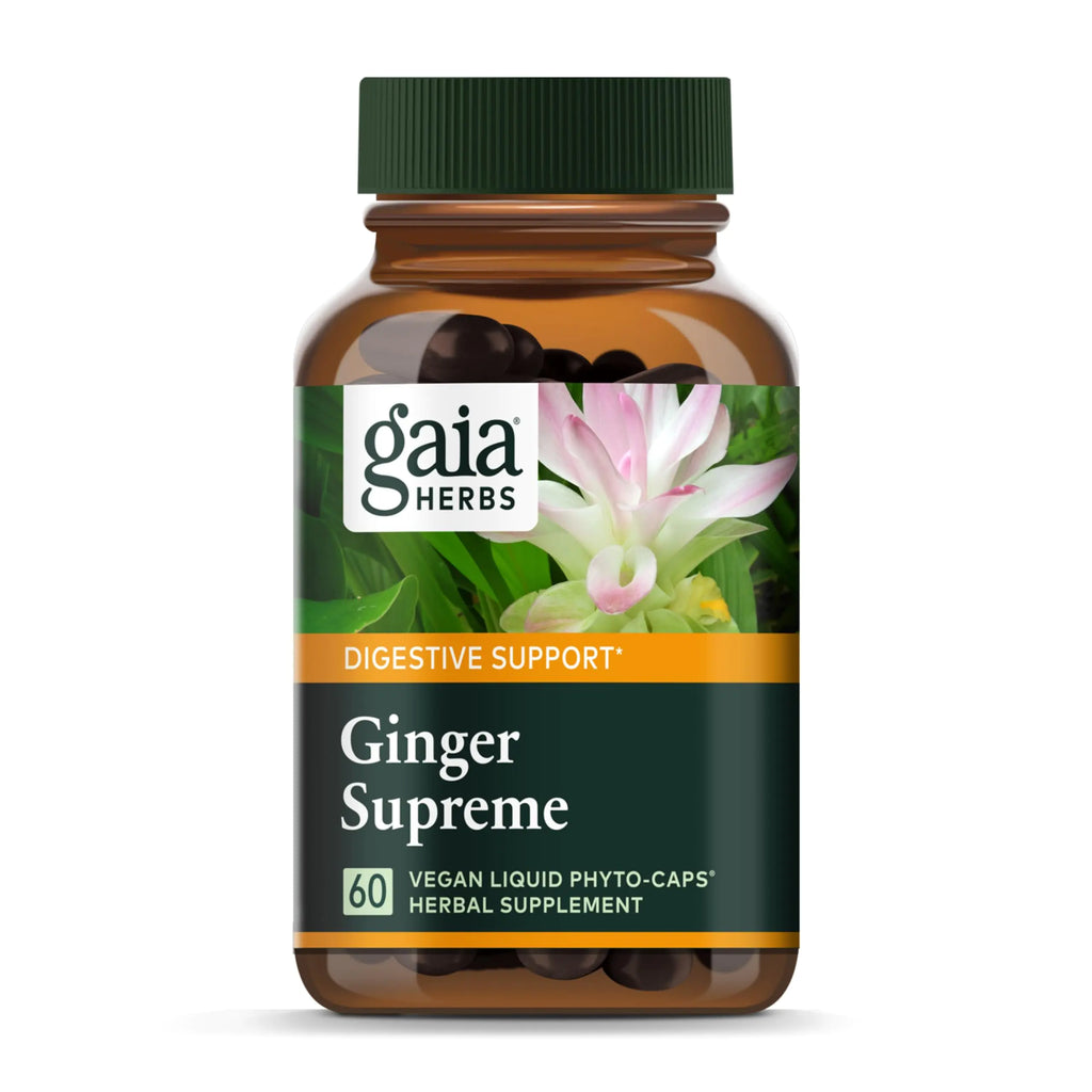 Gaia Herbs Ginger Supreme - 60 Day Supply