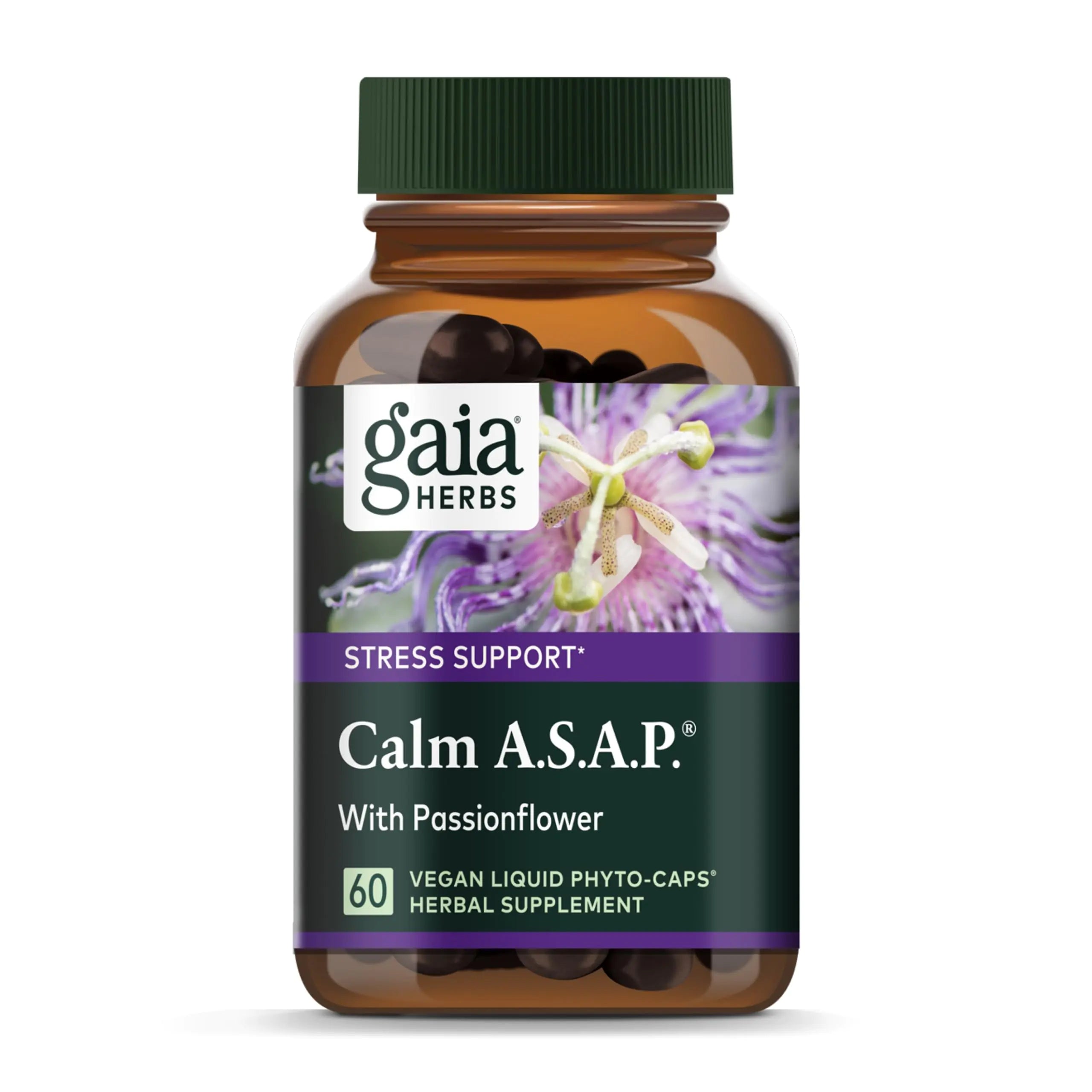 Gaia Herbs Calm A.S.A.P. Stress Support Supplement