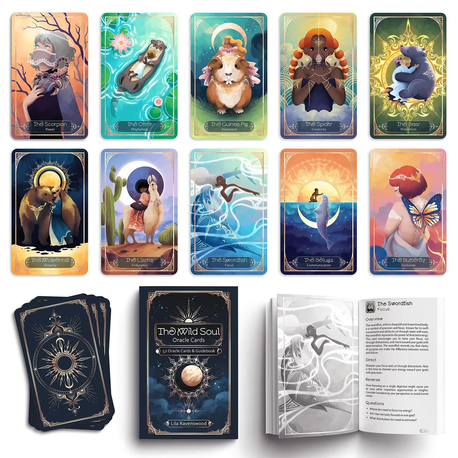 The Wild Soul Oracle Cards - Spirit Animal Oracle Deck