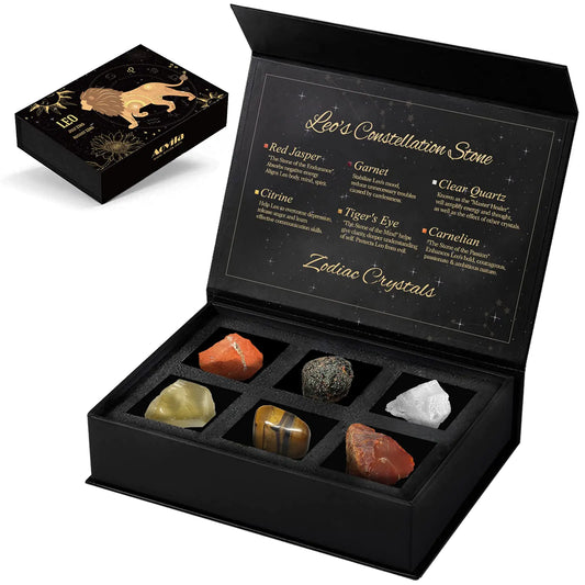 Leo Crystals Gift Set