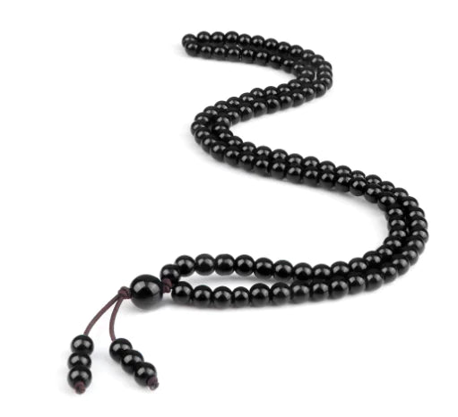 Malachite 108 Beaded Necklace