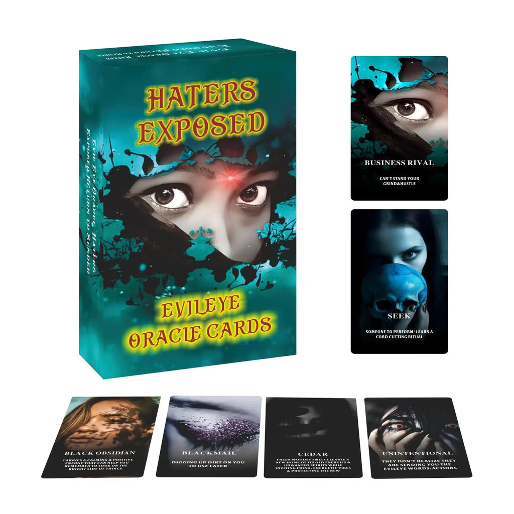Evil Eye Oracle Cards - Haters Exposed.
