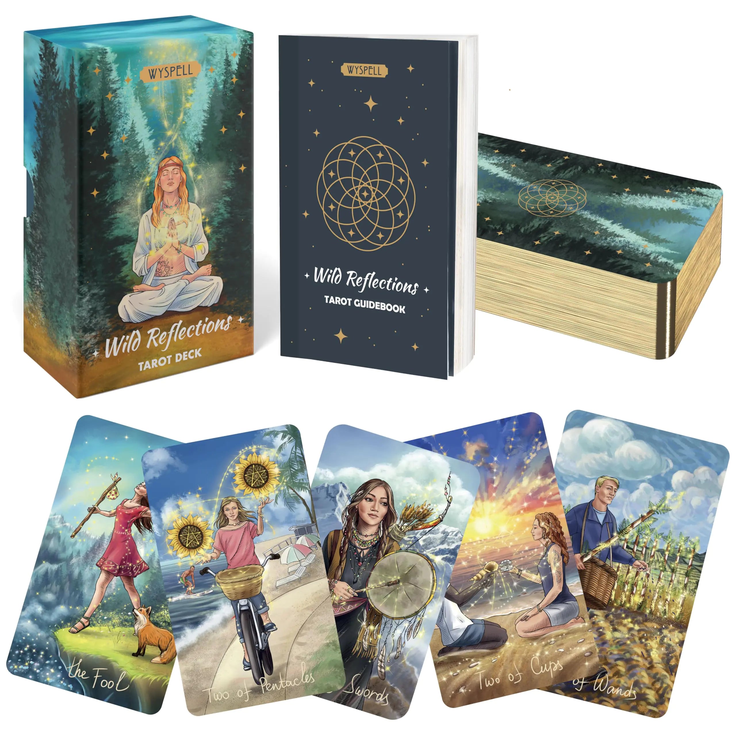 Wyspell Wild Reflections Tarot Cards - Nature Inspired.