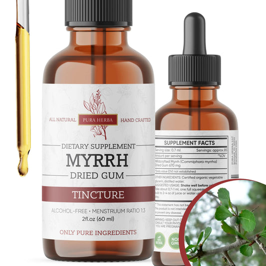 Pura Herba Organic Myrrh Liquid Extract