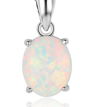 Opal Crystal Necklace