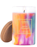 Rainbow Spiced Cinnamon Candle