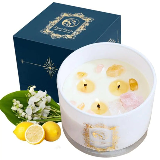 Healing Crystal Candles Chakra Candles