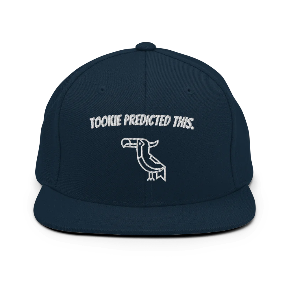 Tookie Predicted This - Dark Blue Cap