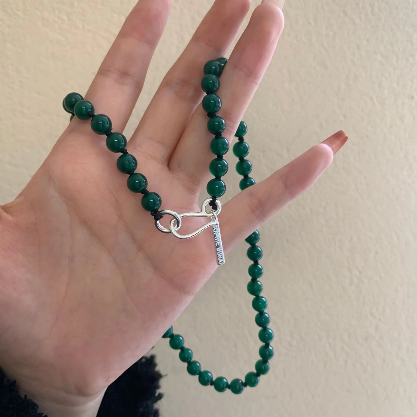 Green Agate Necklace
