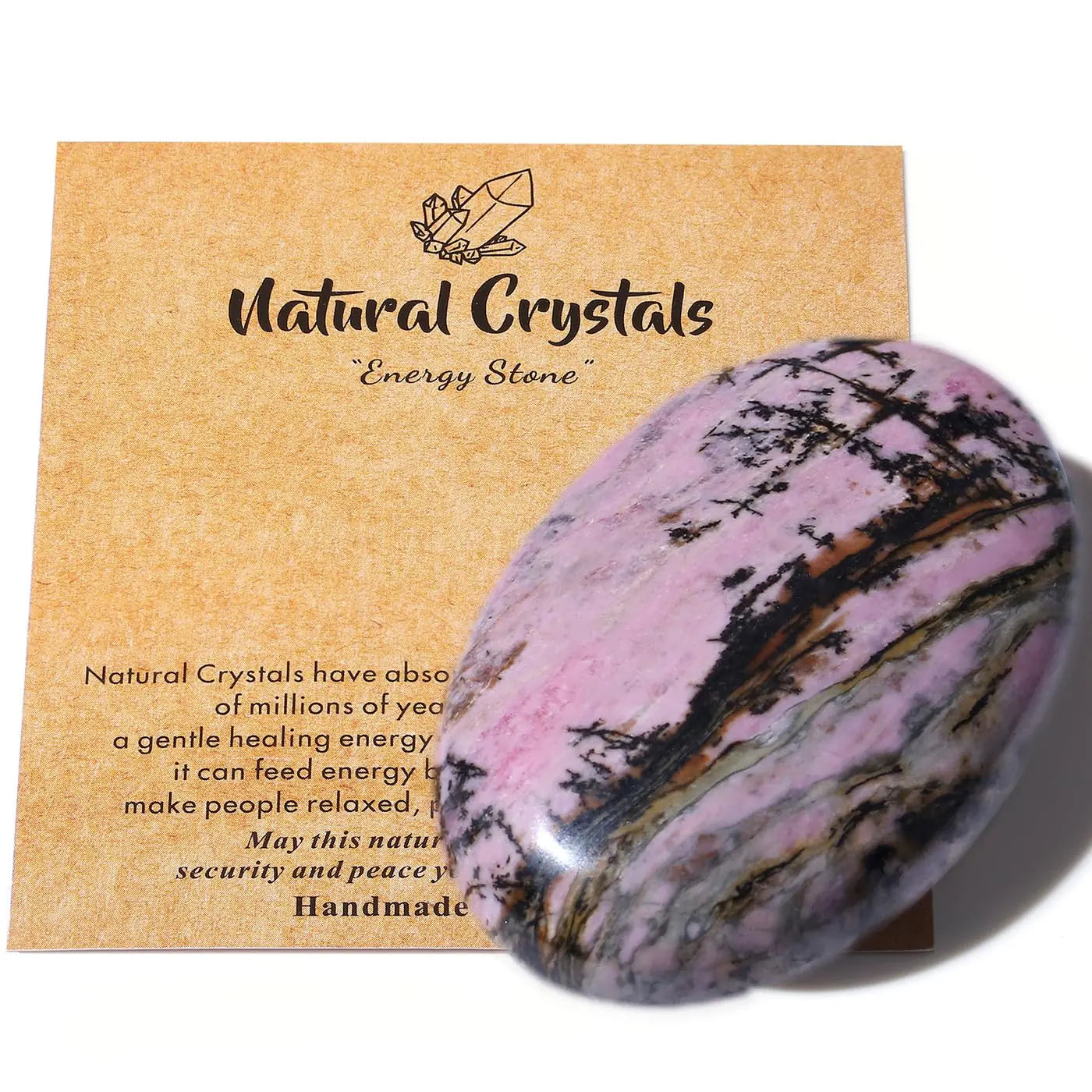 Large Rhodonite Crystal Stone