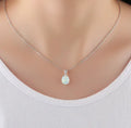 Opal Crystal Necklace